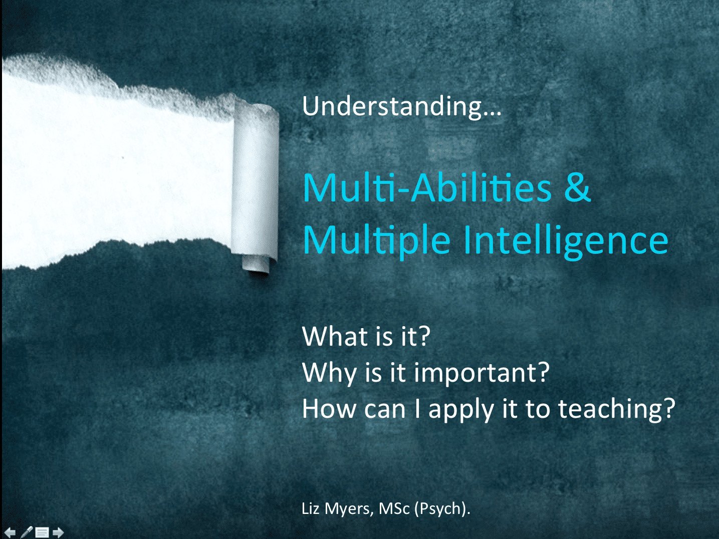 Multi-Abilities and Multiple Intelligence