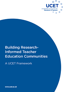 Building research-informed teacher education communities: a UCET Framework