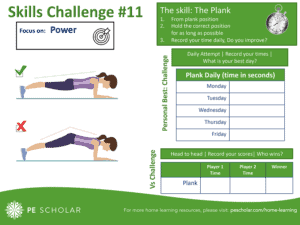 Skills Challenge Cards – Home Learning – Cards 11-15
