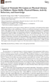 Impact of Nintendo Wii Games on Physical Literacy in Children