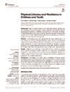 Physical Literacy and Resilience in Children and Youth
