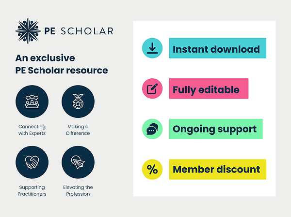 General information about PE Scholar products.