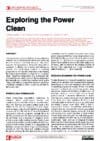 Exploring The Power Clean