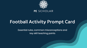 Football Activity Prompt Card