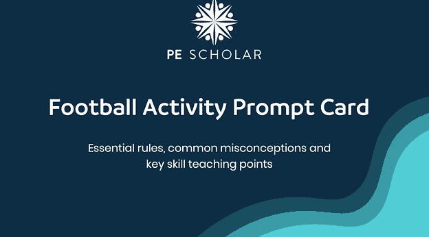 Football Activity Prompt Card