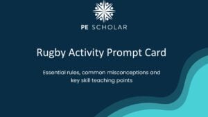 Rugby Activity Prompt Card