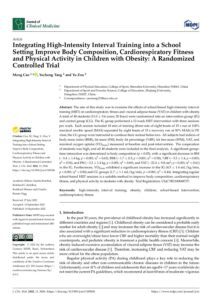 Integrating High-Intensity Interval Training