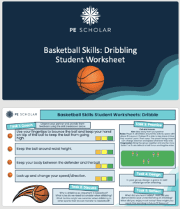 Basketball Skills Student Worksheets