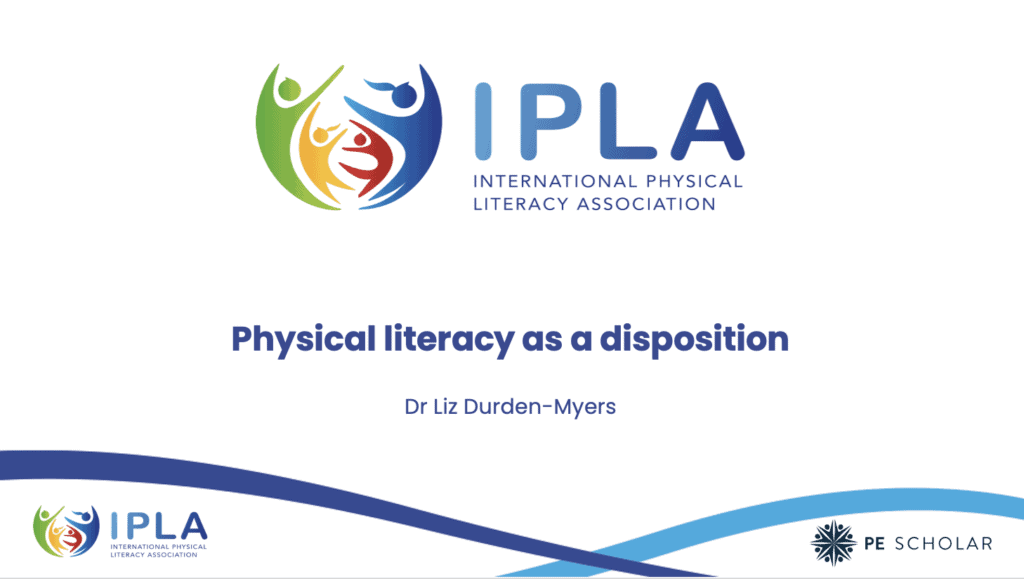 Physical Literacy As A Disposition