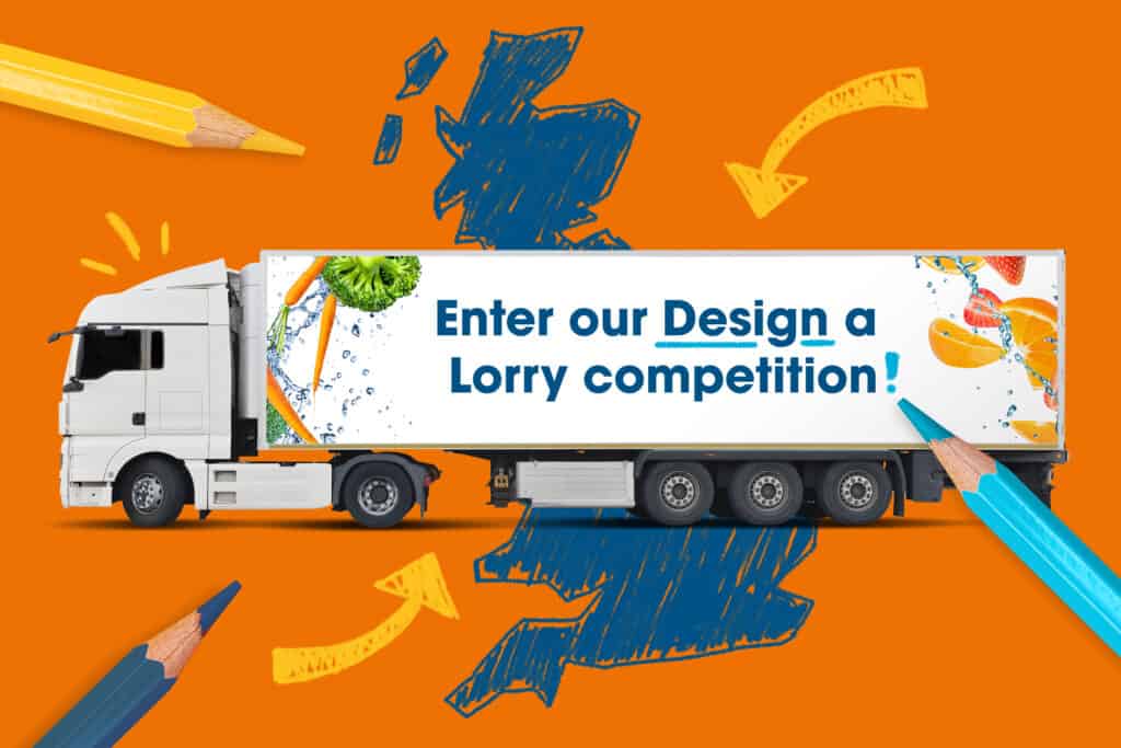 Design your own Aldi lorry to inspire healthy eating – and win up to £1,000 for your school!