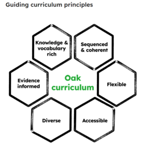 Oak curriculum principles