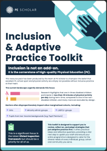 Inclusion and Adaptive Practice Toolkit cover