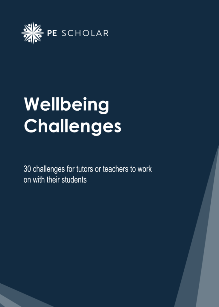 30 Wellbeing Challenges for Tutor Time