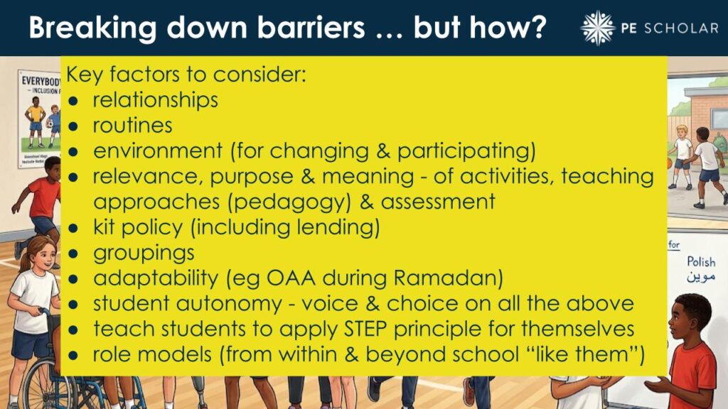 Breaking down barriers summary ideas